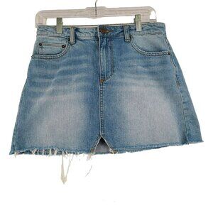 Urban Outfitters BDG Women's Denim Jean Mini Skirt Blue Lightwash Size S